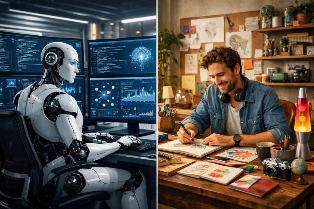 découvrez les défis clés des side business pilotés par ia : automatisation contre différenciation, et comment trouver le bon équilibre pour réussir.