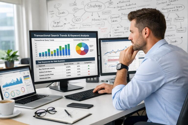 découvrez comment identifier et capter des requêtes transactionnelles pour développer un side business rentable et booster vos revenus complémentaires.