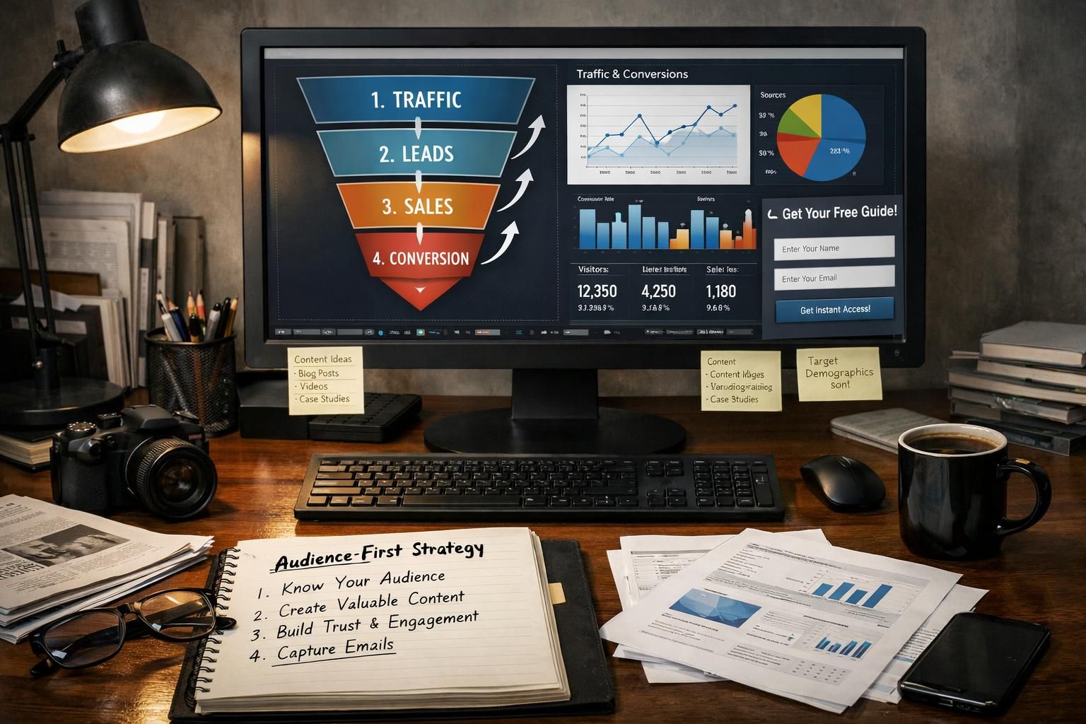 découvrez comment lancer un side business sans produit en adoptant une stratégie audience-first efficace pour attirer, engager et monétiser votre communauté.