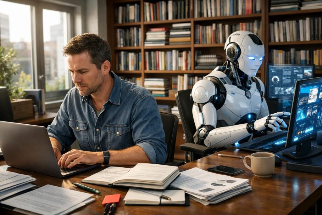 découvrez comment les médias éditoriaux retrouvent leur place et s'adaptent face à l'automatisation croissante dans le secteur.