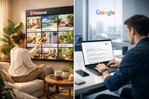 découvrez les différences clés dans le comportement des utilisateurs entre pinterest et google en 2026, et comment ces plateformes influencent vos recherches et inspirations.