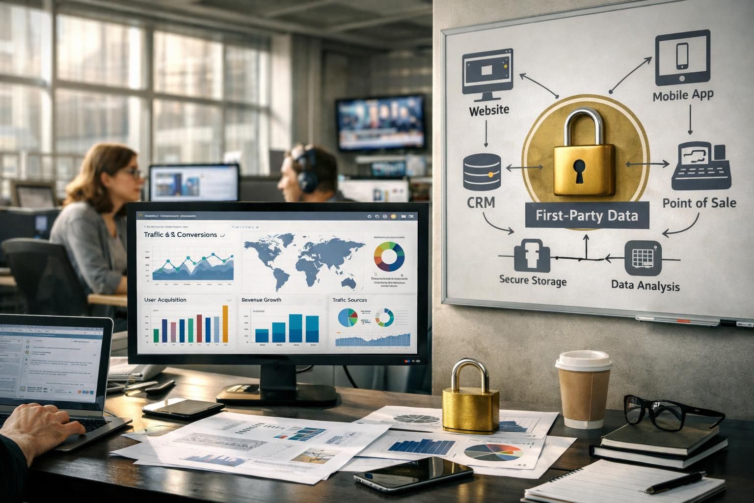 découvrez pourquoi la data first-party est devenue un actif stratégique incontournable pour les entreprises, en améliorant la personnalisation, la confidentialité et la prise de décision.