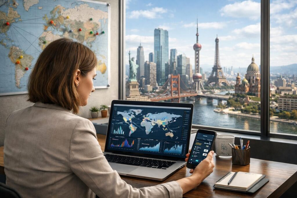 découvrez comment lancer un side business et exploiter l'arbitrage géographique pour saisir des opportunités internationales et maximiser vos revenus.